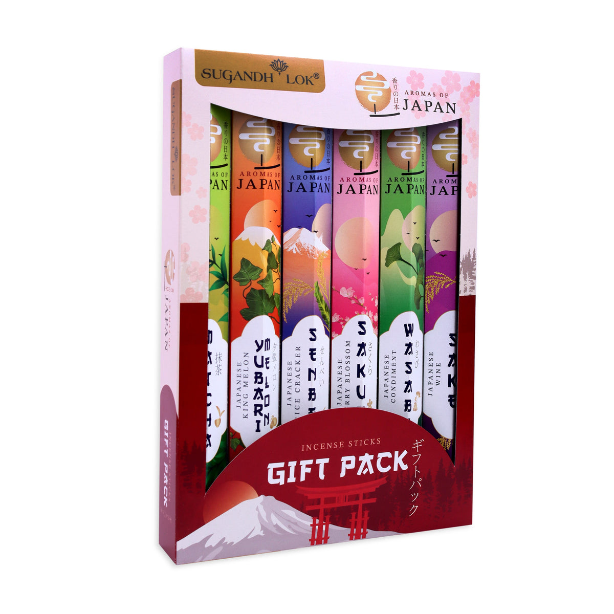 Aroma's of Japan – 6 in 1 Gift Pack (Offer)
