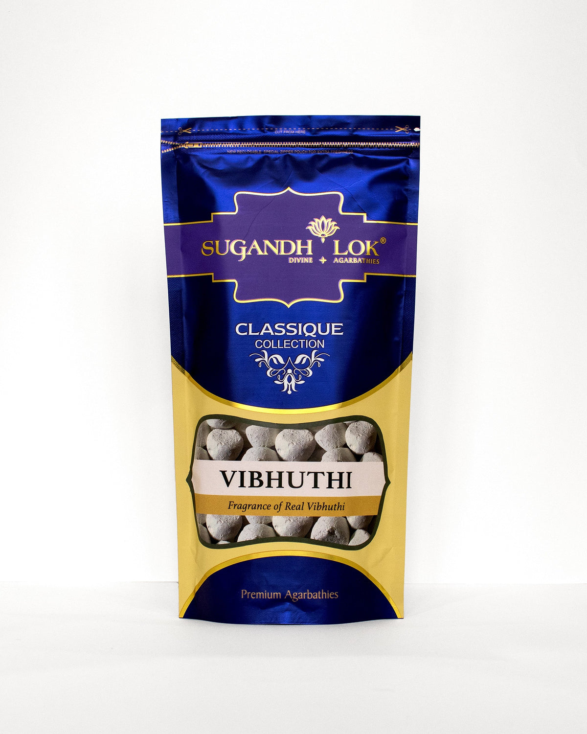 Vibhuthi agarbathies Pack - SugandhLok's Classique Collection