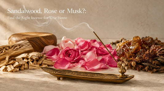 Sandalwood, Rose or Musk? Find the Right Incense for Your Home