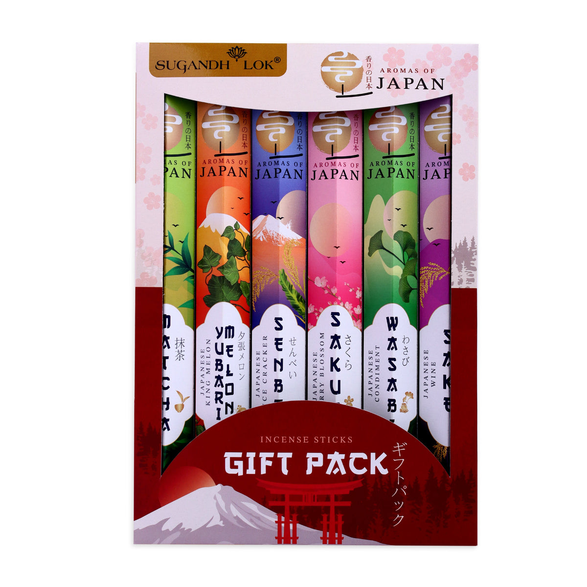 Aroma's of Japan – 6 in 1 Gift Pack (Offer)