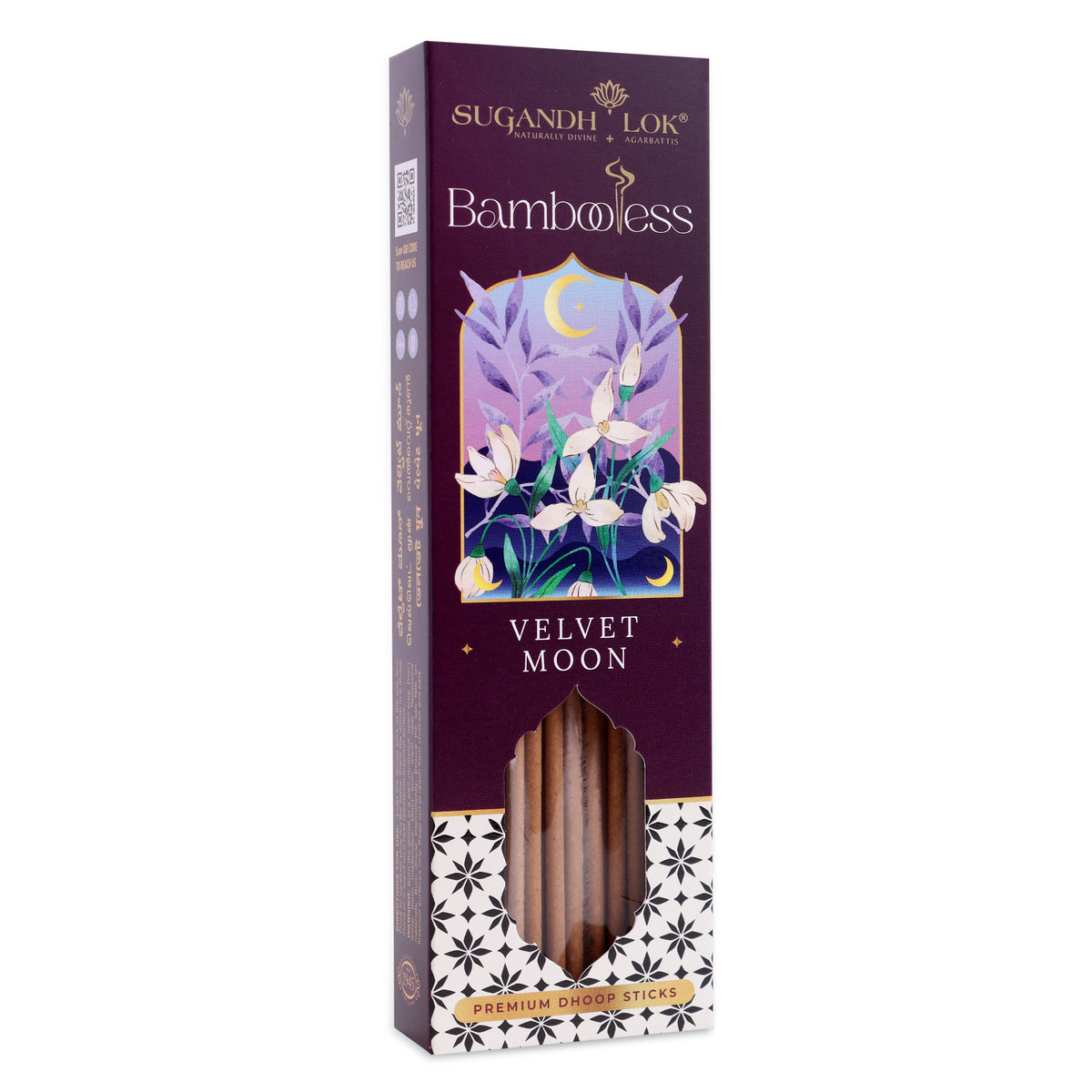 Velvet Moon - Bambooless Dhoop