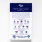 Back of Lavender Mist Dhoop Sticks Pouch
