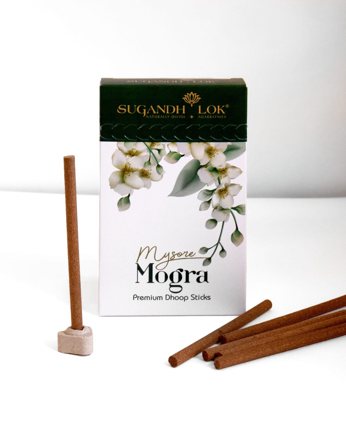 Front of Mysore Mogra Dhoop Sticks Pouch