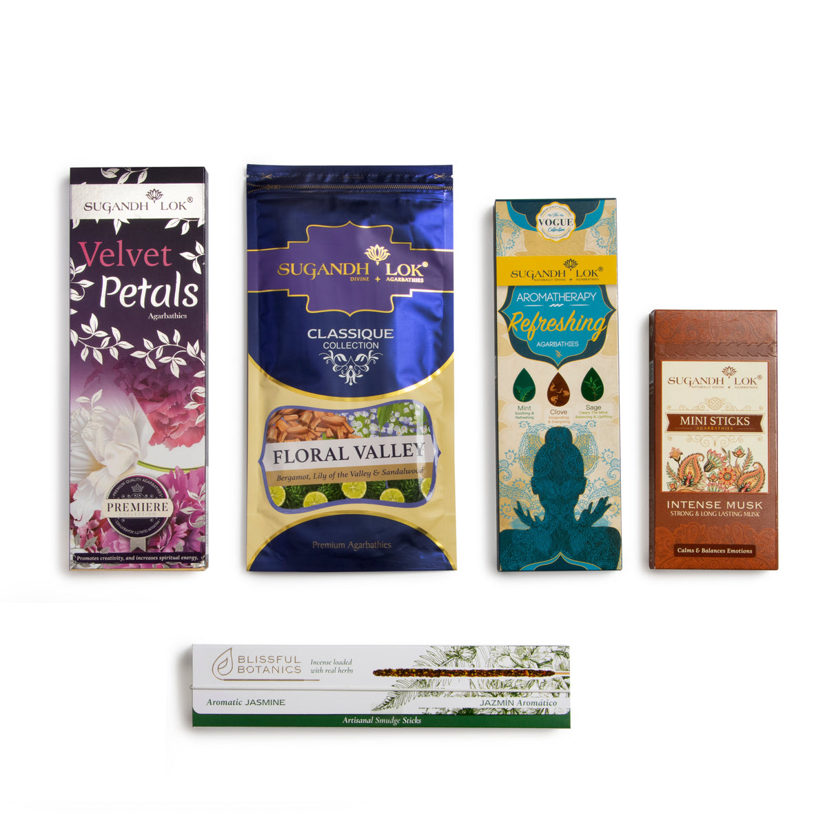 Agarbattis combo - Aromas of India