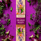 Swabhimaan Agarbatti Pack placed on a table surrounded by flowers