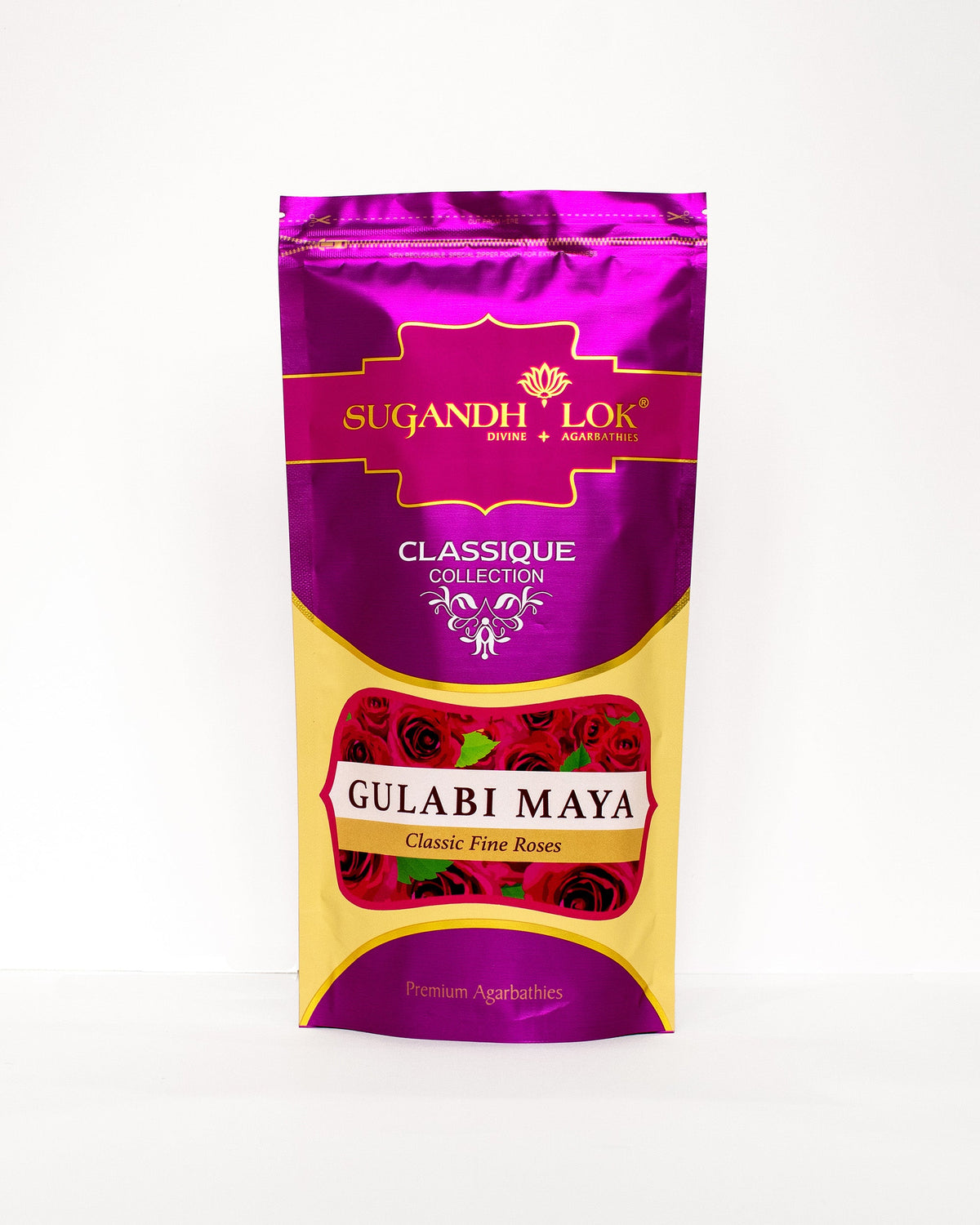 Gulabi Maya Agarbatti Pouch by SugandhLok