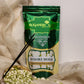 Mysore Mogra Agarbatti Pouch surrounded by mogra flowers