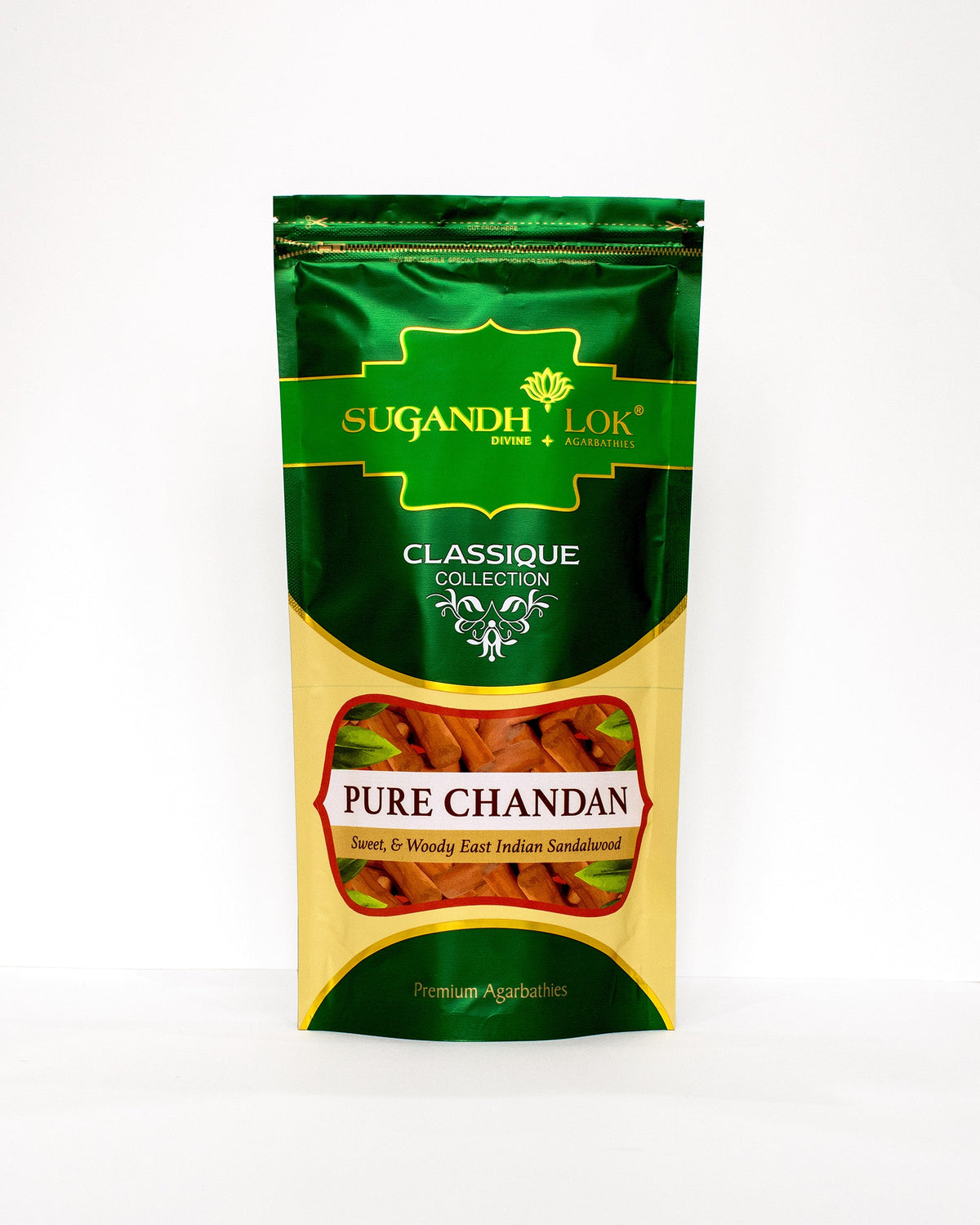 Pure Chandan Agarbatti Pouch by SugandhLok
