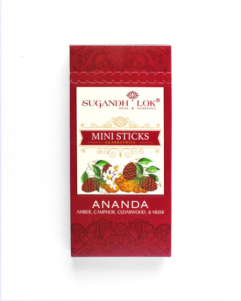Ananda Agarbatti Mini Sticks Box by SugandhLok