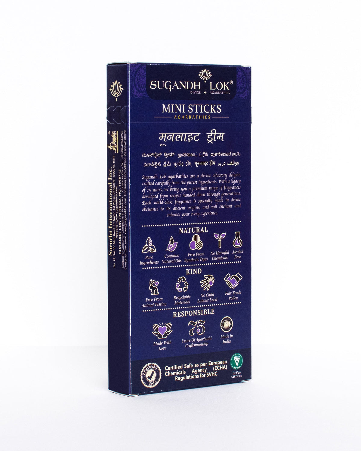 Moonlight Dream - Mini Sticks Agarbatti