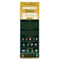 Back of Deluxe Sandal Agarbatti Pack