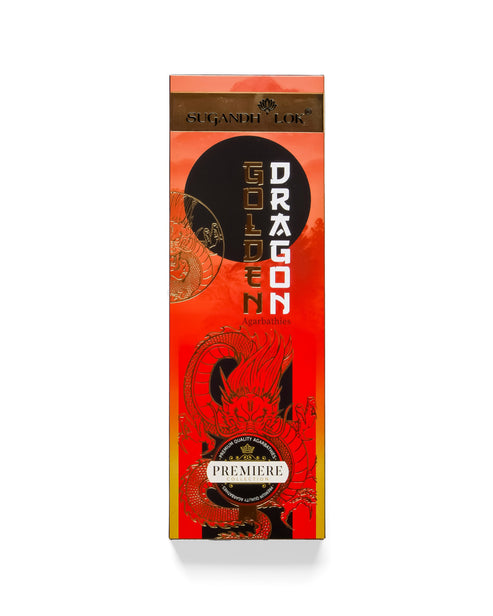 Golden Dragon Agarbatti Box by SugandhLok