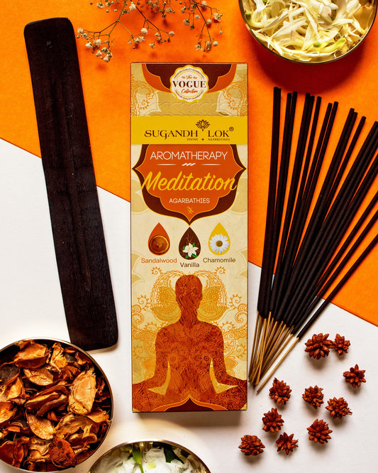 Front of Meditation Agarbatti Box