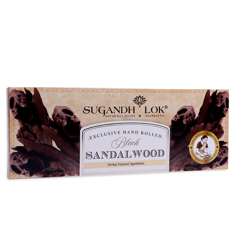 Black Sandalwood - Hand Rolled Agarbatti