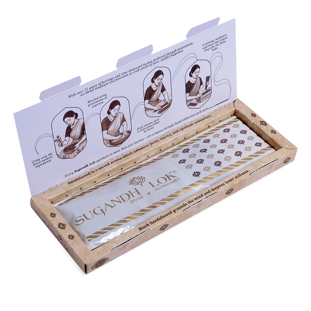Black Sandalwood - Hand Rolled Agarbatti