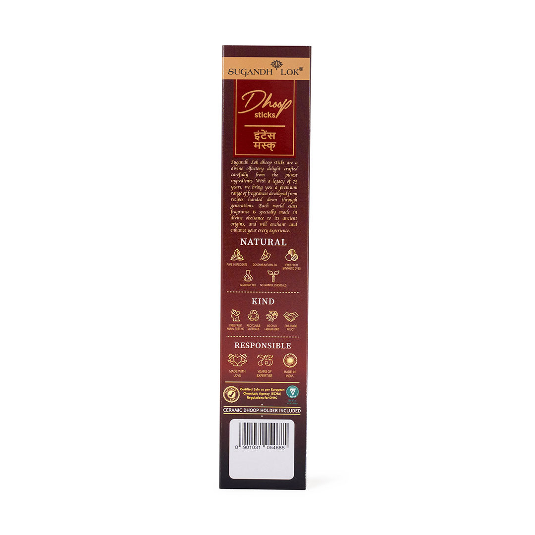 Intense Musk - Premium Long Dhoop
