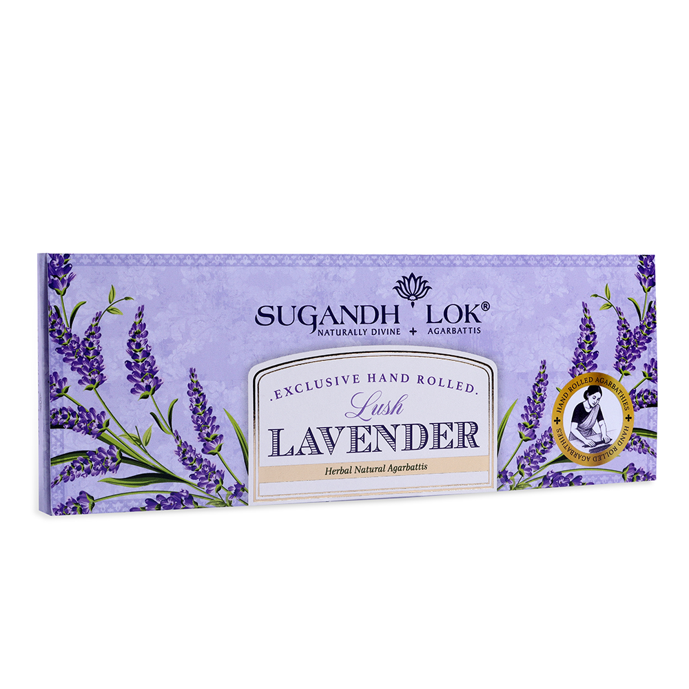 Lush Lavender - Hand Rolled Agarbatti