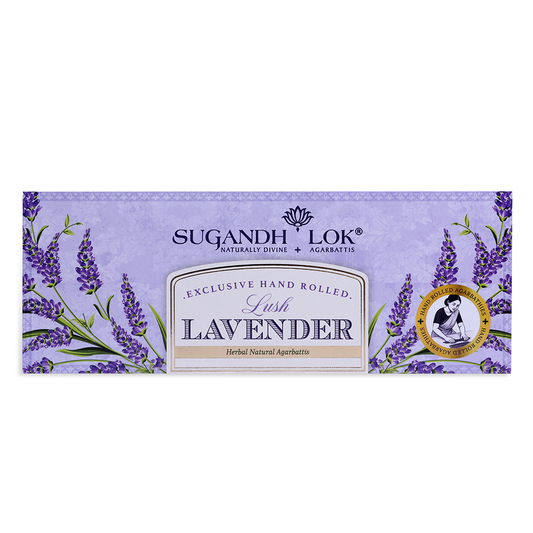 Lush Lavender - Hand Rolled Agarbatti