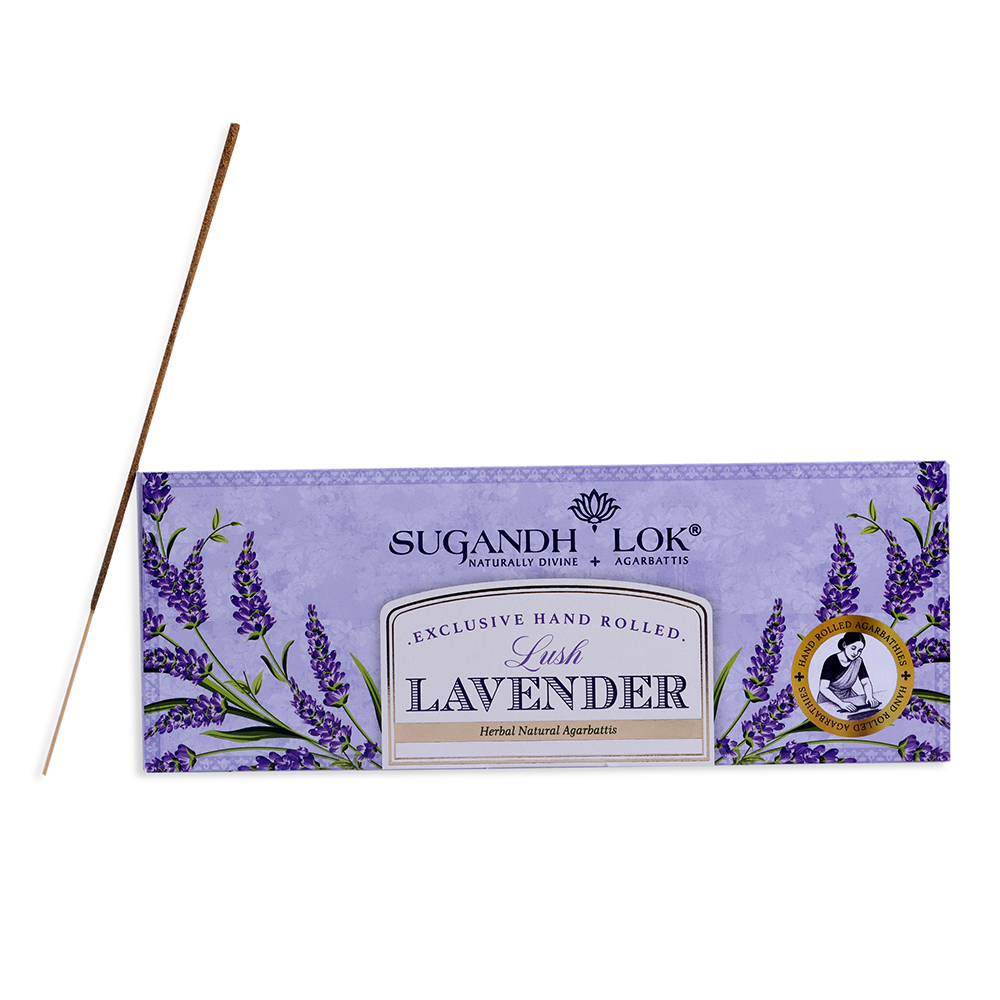 Lush Lavender - Hand Rolled Agarbatti