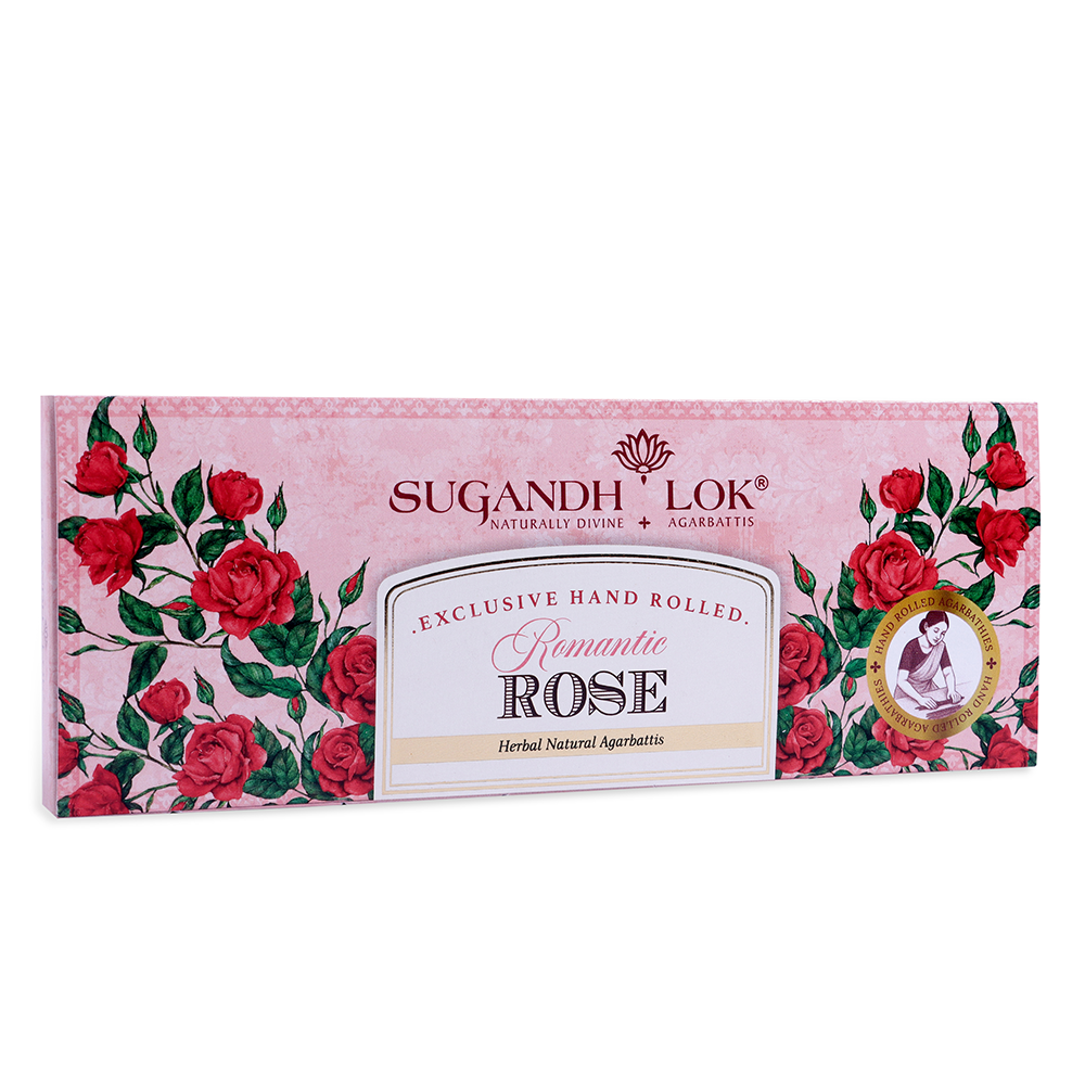 Romantic Rose - Hand Rolled Agarbatti