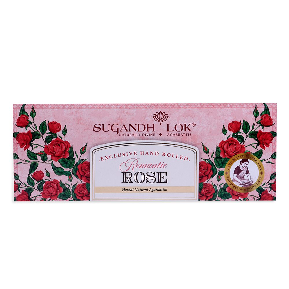 Romantic Rose - Hand Rolled Agarbatti